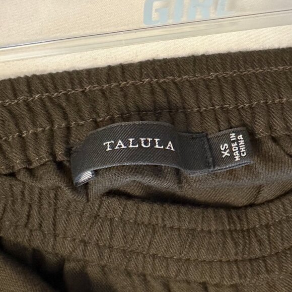 Olive Green Strapless Jumpsuit - Picture 4 of 4